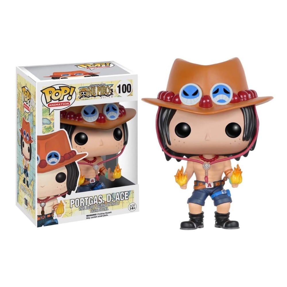 Funko Pop! Animation One Piece Portgas D. Ace Figure 100